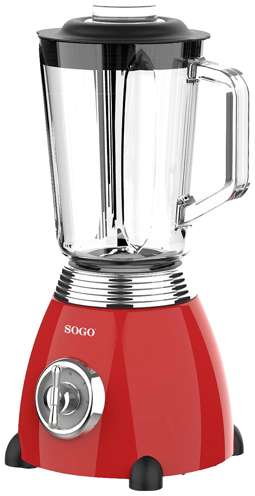 SOGO Human Technology Standmixer Rot (metallic)