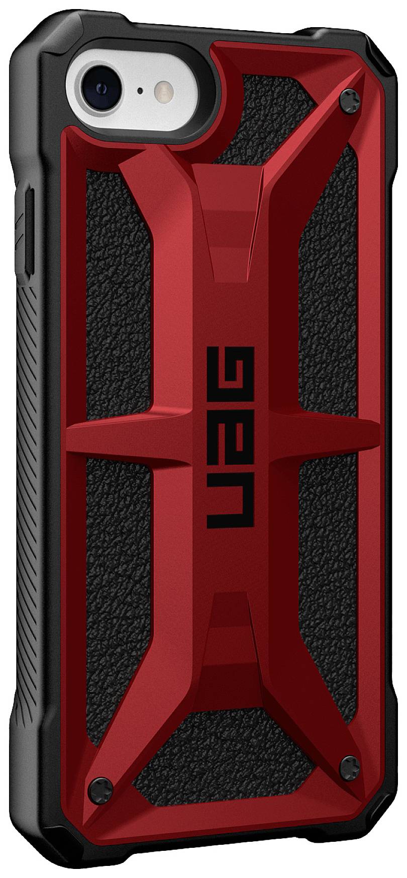 Urban Armor Gear Monarch Outdoorcase Apple iPhone 7, iPhone 8, iPhone SE (2. Generation), iPhone SE (3. Generation) Rot Induktives Laden, Stoßfest