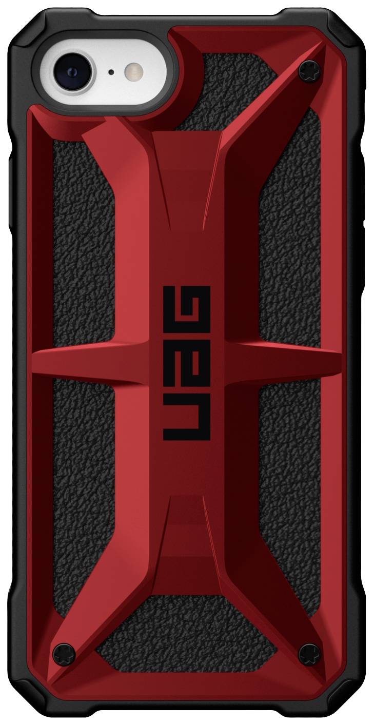 Urban Armor Gear Monarch Outdoorcase Apple iPhone 7, iPhone 8, iPhone SE (2. Generation), iPhone SE (3. Generation) Rot Induktives Laden, Stoßfest