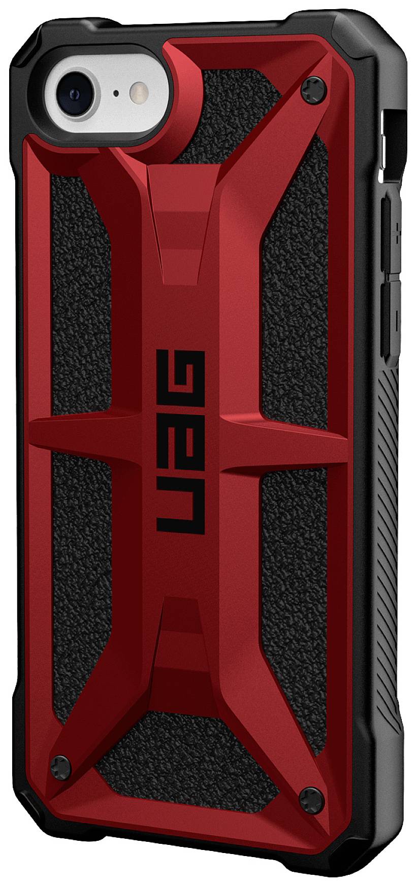 Urban Armor Gear Monarch Outdoorcase Apple iPhone 7, iPhone 8, iPhone SE (2. Generation), iPhone SE (3. Generation) Rot Induktives Laden, Stoßfest