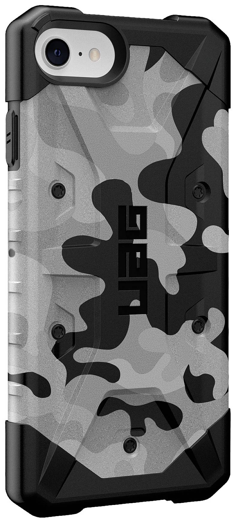Urban Armor Gear Pathfinder Outdoorcase Apple iPhone 7, iPhone 8, iPhone SE (2. Generation), iPhone SE (3. Generation) Camouflage Grau Induktives