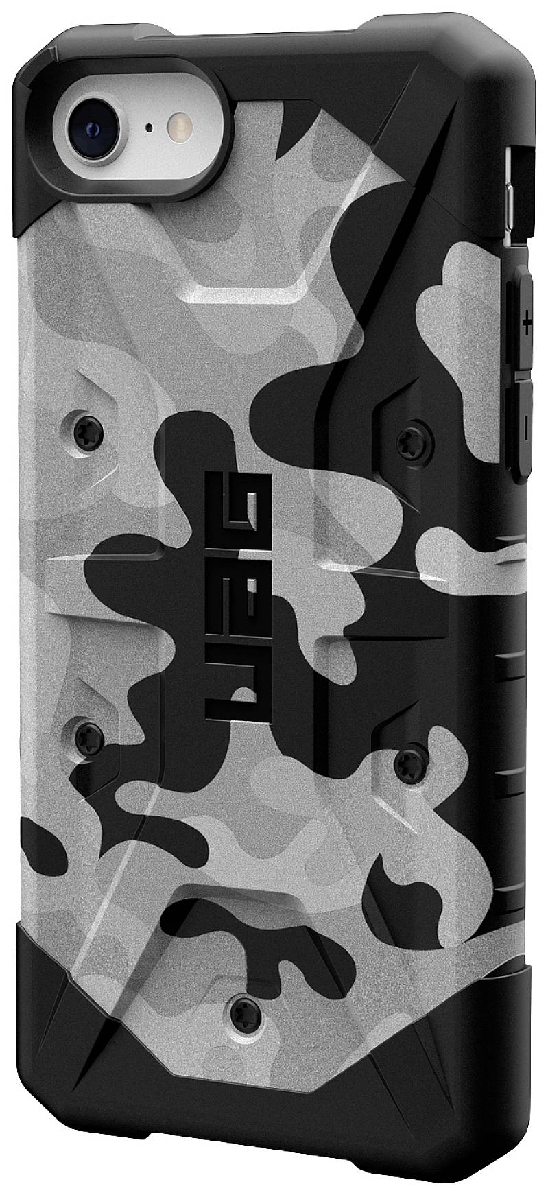 Urban Armor Gear Pathfinder Outdoorcase Apple iPhone 7, iPhone 8, iPhone SE (2. Generation), iPhone SE (3. Generation) Camouflage Grau Induktives