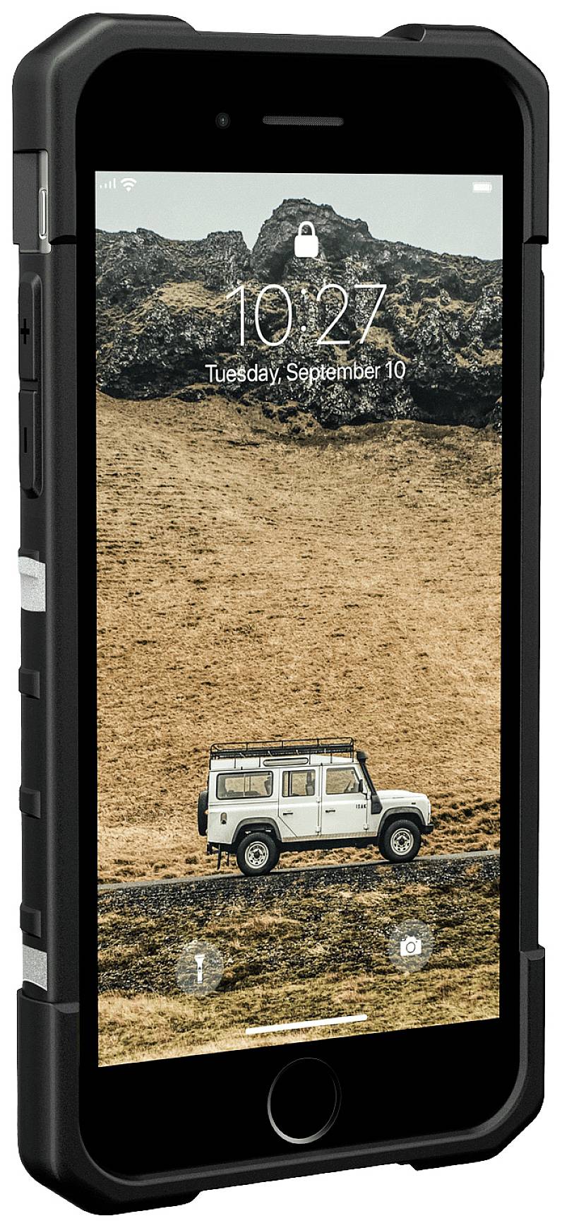 Urban Armor Gear Pathfinder Outdoorcase Apple iPhone 7, iPhone 8, iPhone SE (2. Generation), iPhone SE (3. Generation) Camouflage Grau Induktives