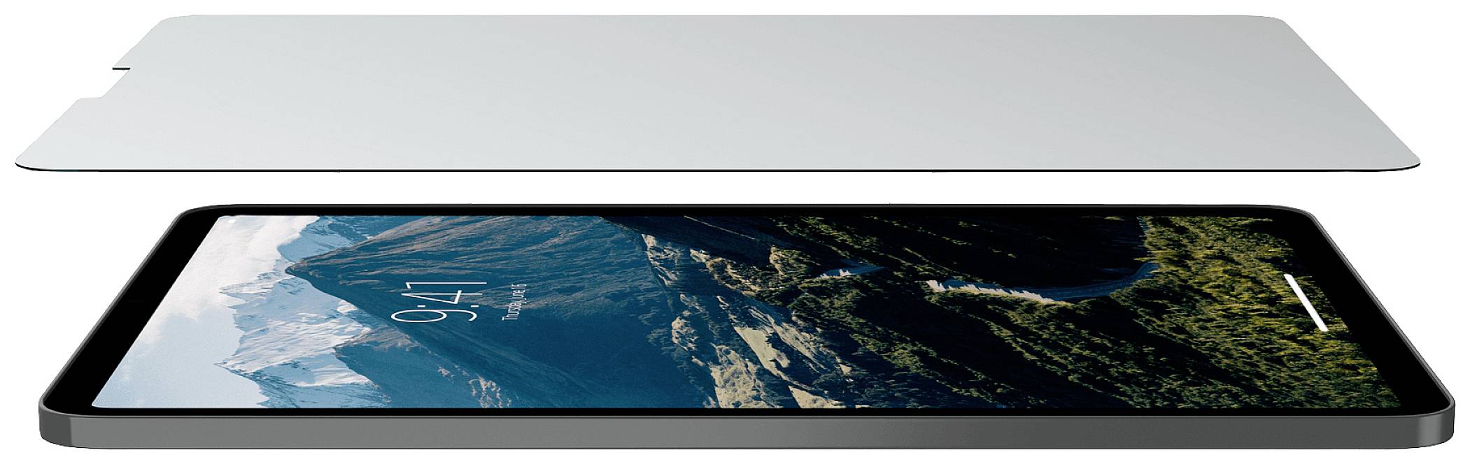 Urban Armor Gear Shield Plus Displayschutzglas Apple iPad Air 10.9" (4. Gen, 2020), iPad Air 10.9" (5. Gen, 2022), iPad Pro 11"