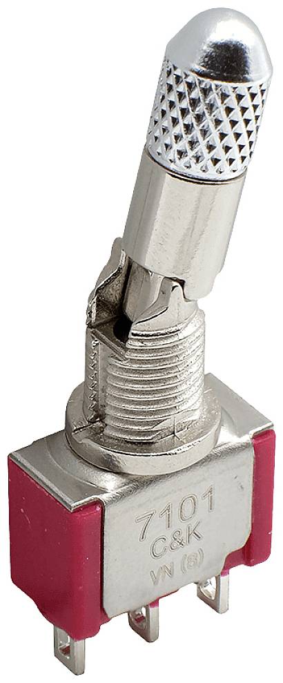 C & K Switches 7107SDAGE Kippschalter 120 V/AC, 28 V/DC 5A 1 x Ein/Aus/(Ein) Bulk