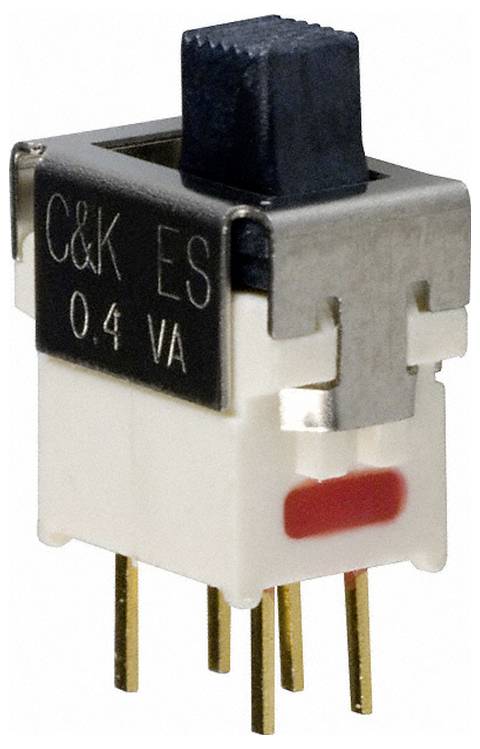 C & K Switches ES02MCBE Schiebeschalter 20V 1 x Ein/Aus IP57 Tray