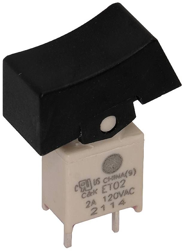 C & K Switches ET05J6V3BE2 Wippschalter 20 V/AC, 20 V/DC 1 x (Ein)/Aus/(Ein) Tray