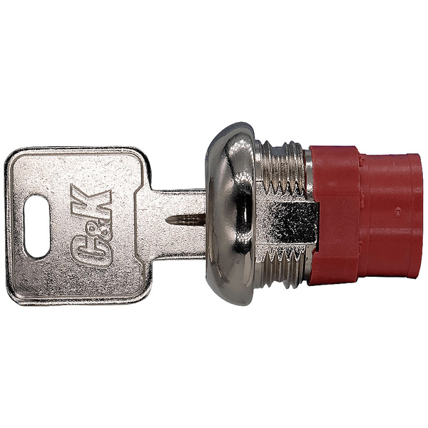 C & K Switches Y1417U2C102RB Schlüsselschalter 20 V 1 x Ein/Ein/Ein 3 x 90 ° 1 St.