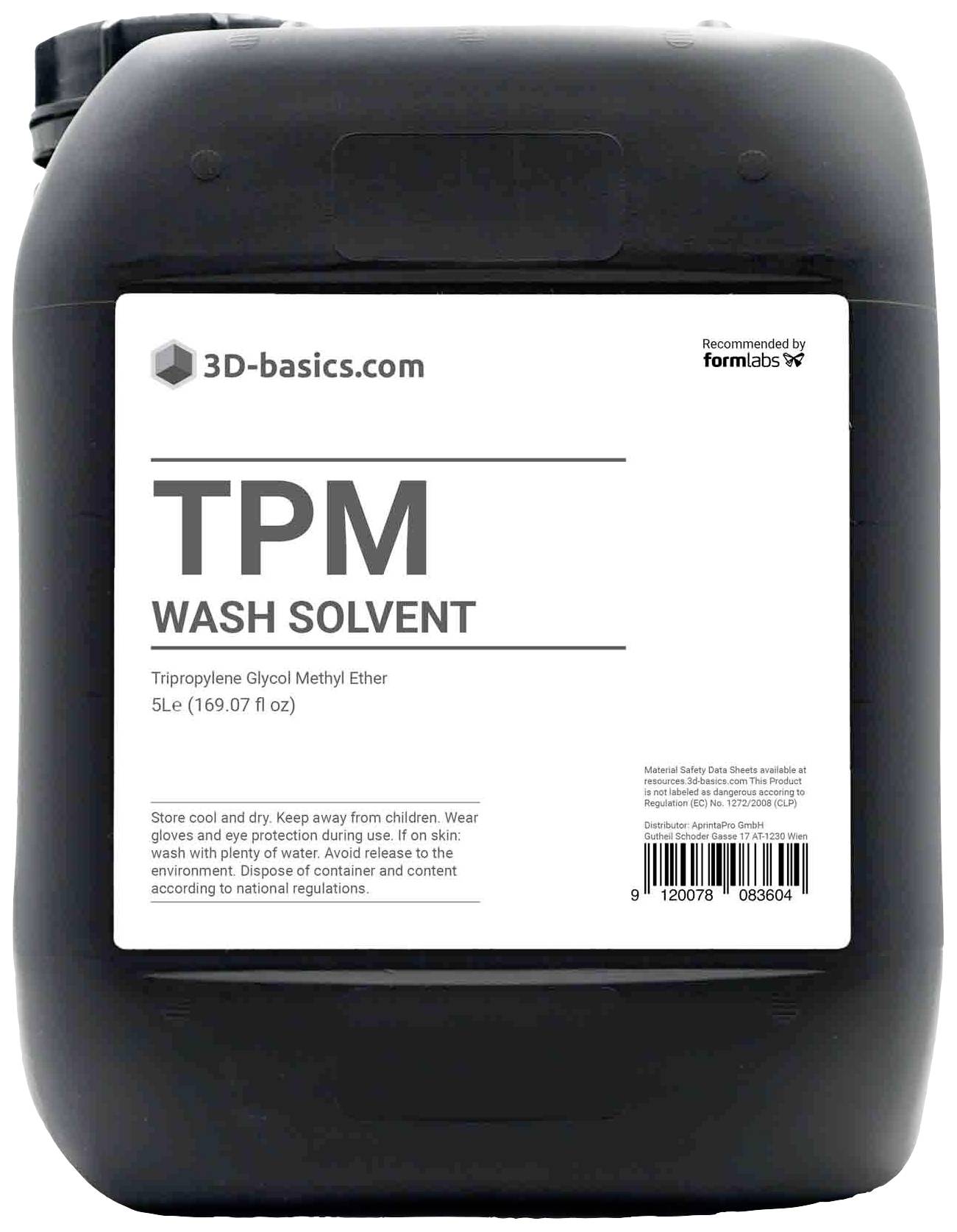 3D-basics Reinigungsmittel TPM Wash Solvent 5 L 320023