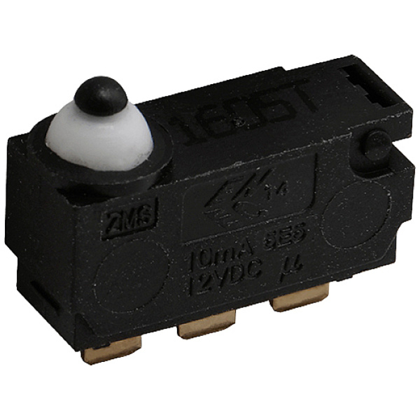 C & K Switches ZMSH00130T11LLC Mikroschalter 12 V/DC 100mA 1 x Ein/(Ein)/Ein IP65 1 St. Bulk