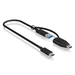 ICY BOX USB-Kabel USB 3.2 Gen2 (USB 3.1 Gen2) USB-C® Stecker, USB-A Stecker 0.35 m Schwarz 60836 ICY BOX USB-Kabel USB 3.2 Gen2 (USB 3.1 Gen2) USB-C® Stecker, USB-A Stecker 0.35 m Schwarz 60836
