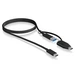 ICY BOX USB-Kabel USB 3.2 Gen2 (USB 3.1 Gen2) USB-C® Stecker, USB-A Stecker 1.00 m Schwarz 60837 ICY BOX USB-Kabel USB 3.2 Gen2 (USB 3.1 Gen2) USB-C® Stecker, USB-A Stecker 1.00 m Schwarz 60837