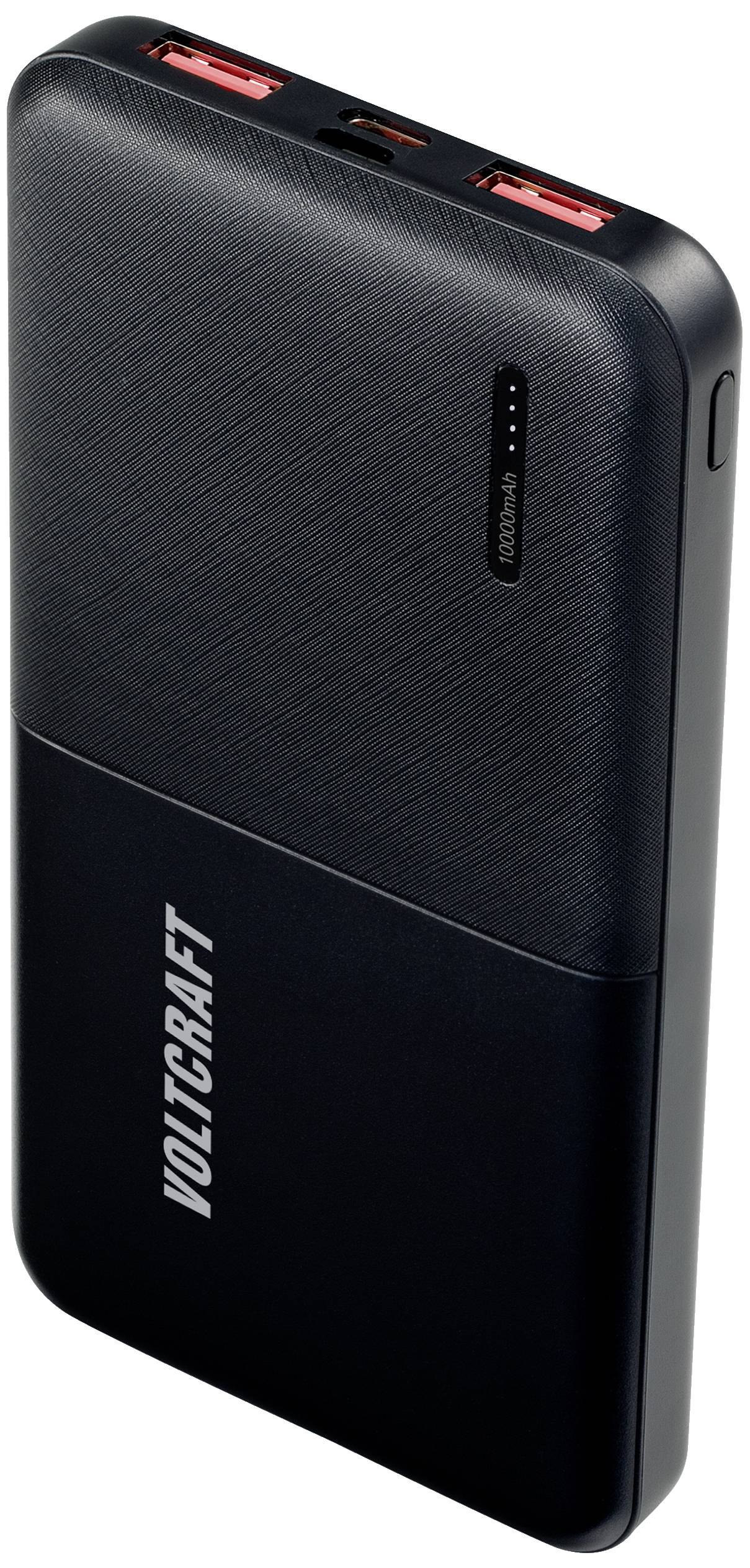 VOLTCRAFT PB-17C-M Powerbank 10000 mAh USB PD LiPo Schwarz