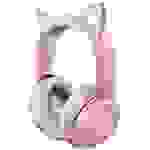 RAZER Kraken BT Kitty Edition Gaming Over Ear Headset Bluetooth® Stereo Rosa Lautstärkeregelung