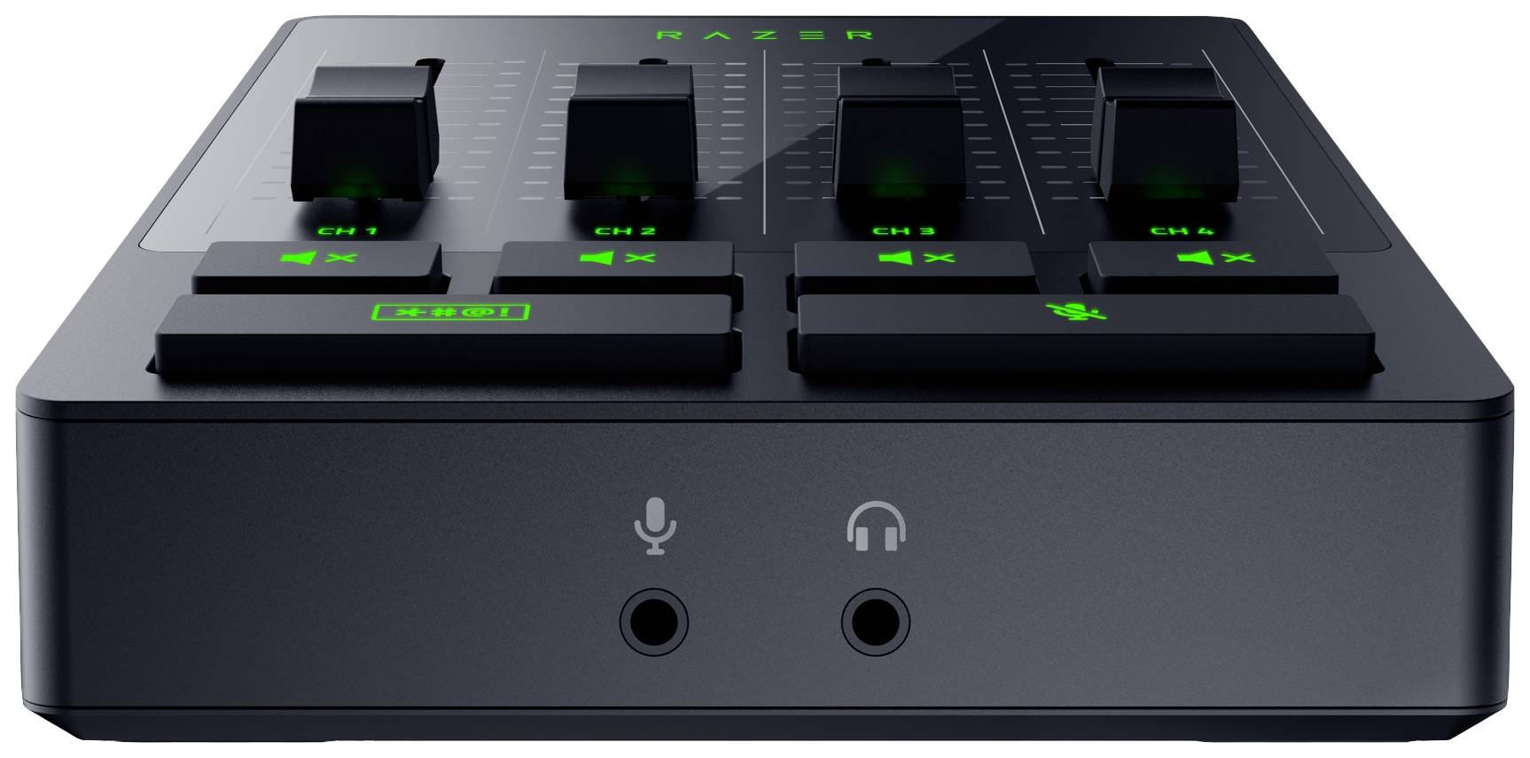RAZER All-in-one Analog Mixer Konsolen-Mischpult Anzahl Kanäle:4 USB-Anschluss