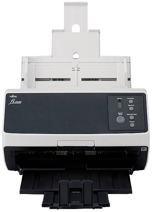 Fujitsu fi-8150 Dokumentenscanner A4 600 x 600 dpi 50 Seiten/min USB-A (USB 3.2 Gen 1), LAN (10/100/1000MBit/s)