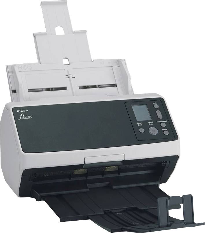 Fujitsu fi-8190 Dokumentenscanner A4 600 x 600 dpi 90 Seiten/min USB 3.2 Gen 1 (USB 3.0), LAN (10/100/1000 MBit/s)