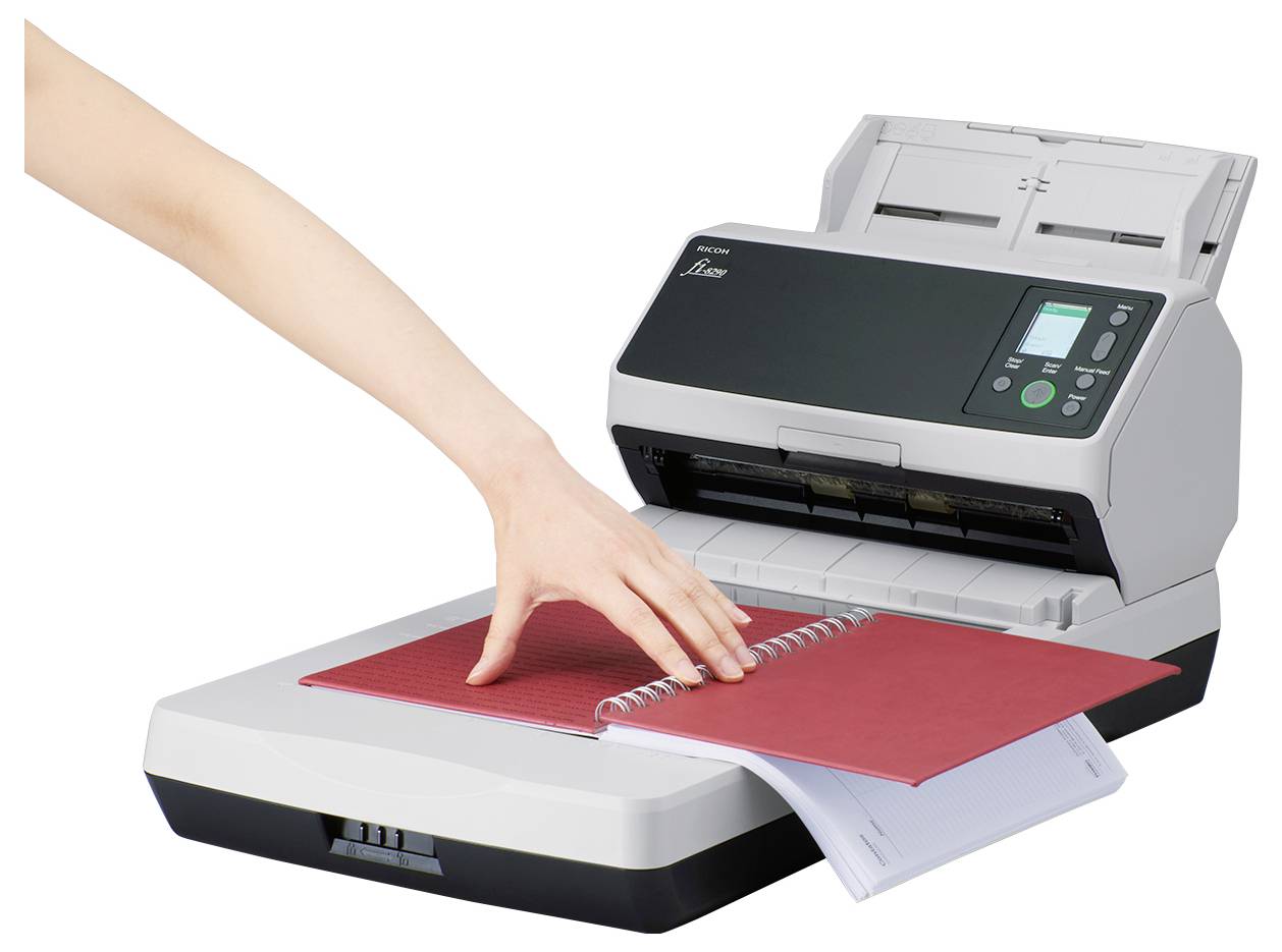 Fujitsu fi-8290 Dokumentenscanner A4 600 x 600 dpi 90 Seiten/min USB 3.2 Gen 1 (USB 3.0), LAN (10/100/1000 MBit/s)