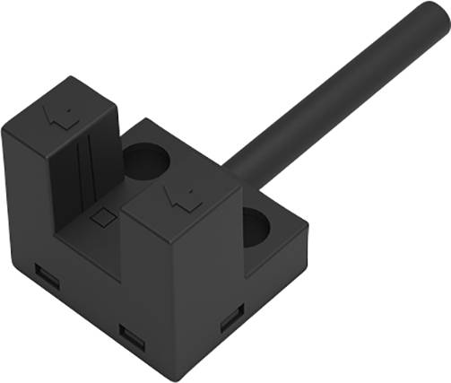 TRU COMPONENTS Gabel-Lichtschranke SK-205NA-W TC-10329316 L-Typ hellschaltend, dunkelschaltend 5 - 24 V/DC 1St.