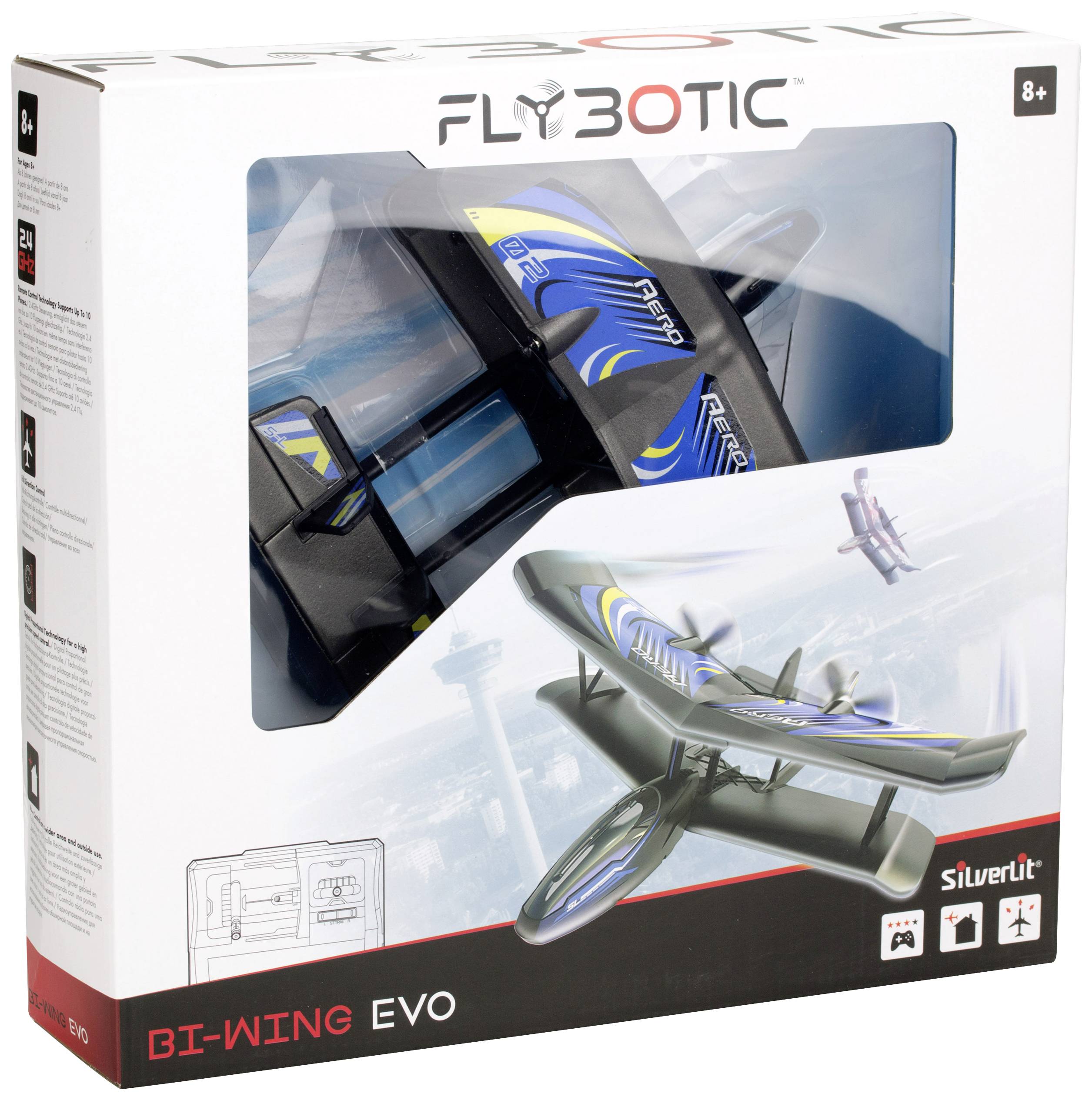Silverlit Bi-Wing Evo RC Einsteiger Modellflugzeug