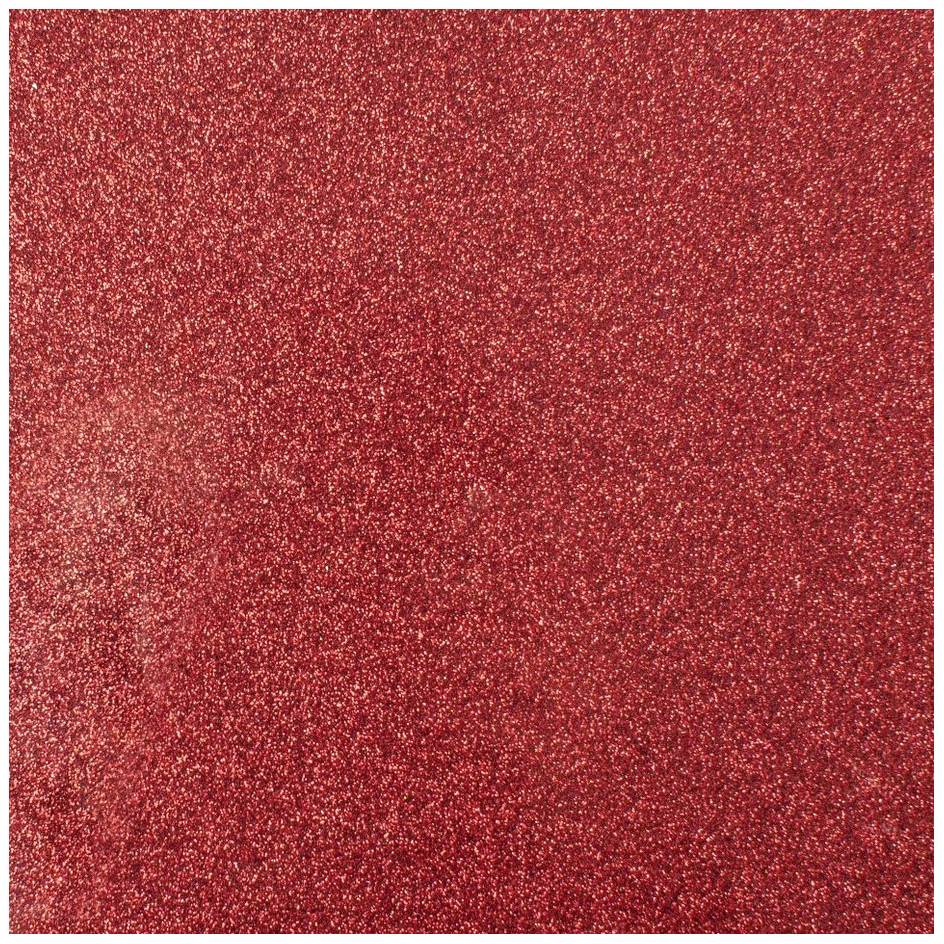 Cricut Smart Iron-On™ Folie Rot, Glitzereffekt