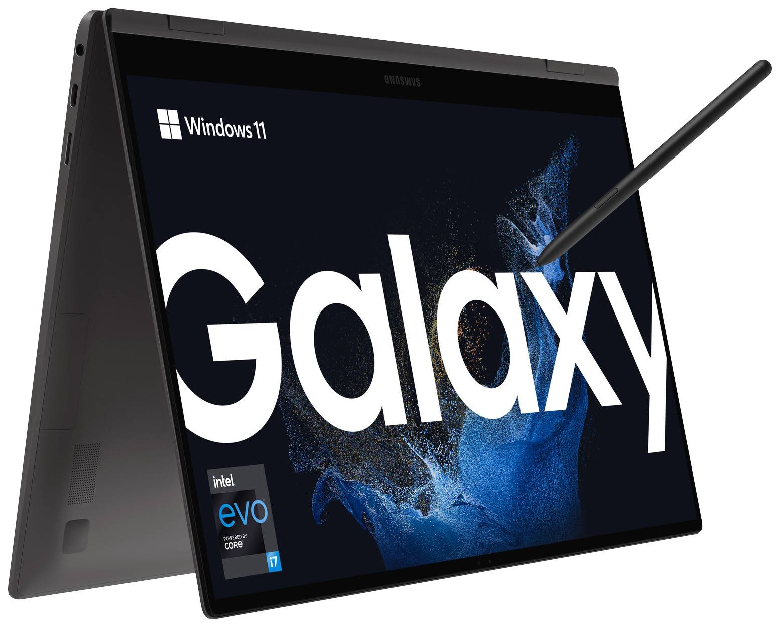 Samsung 2-in-1 Notebook / Tablet Galaxy Book2 Pro 360 NP930Q 39.6 cm (15.6 Zoll) Full HD Intel® Core™ i7 i7-1260P 16 GB RAM 512 GB SSD Deutsch, Q