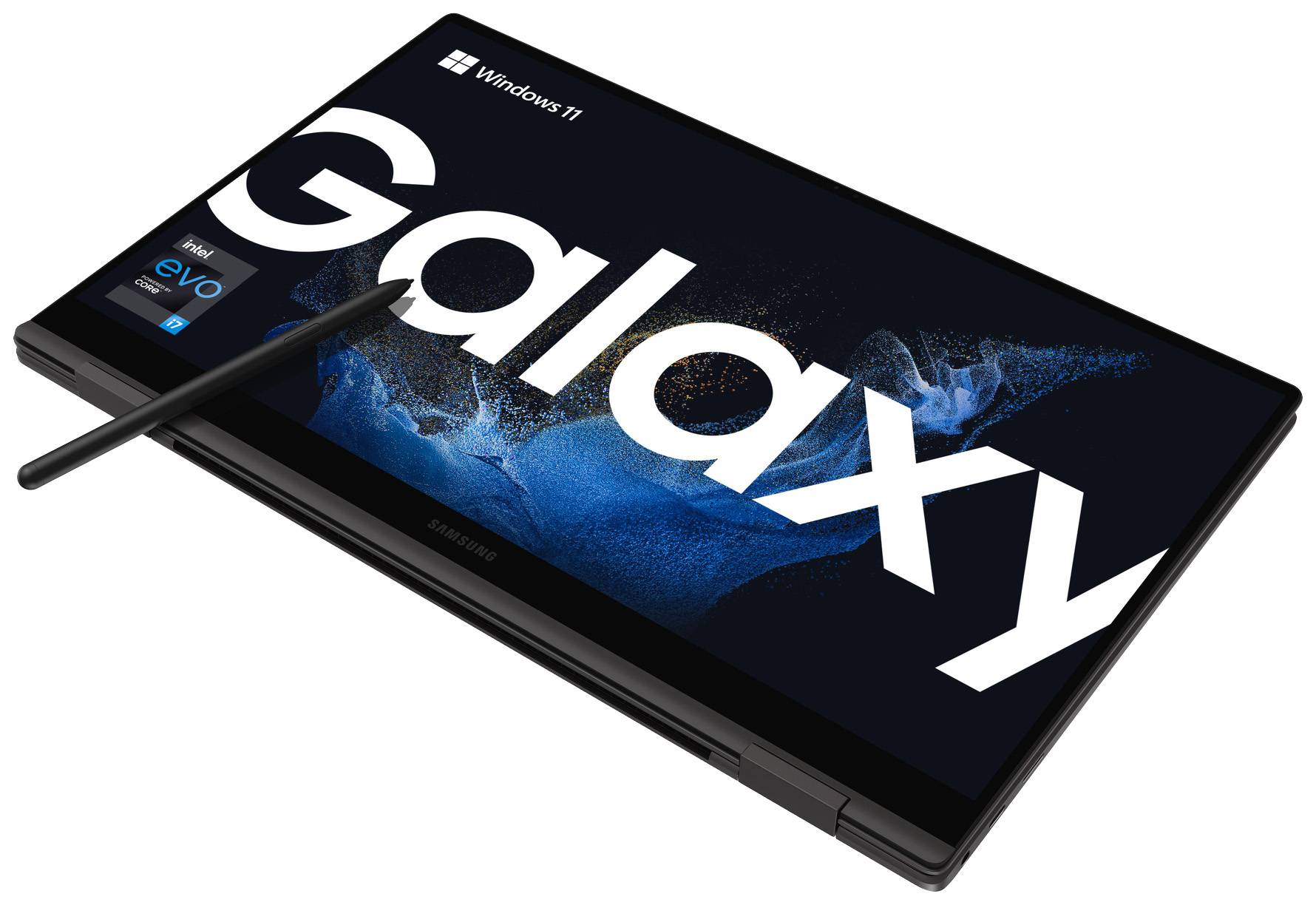 Samsung 2-in-1 Notebook / Tablet Galaxy Book2 Pro 360 NP930Q 39.6 cm (15.6 Zoll) Full HD Intel® Core™ i7 i7-1260P 16 GB RAM 512 GB SSD Deutsch, Q