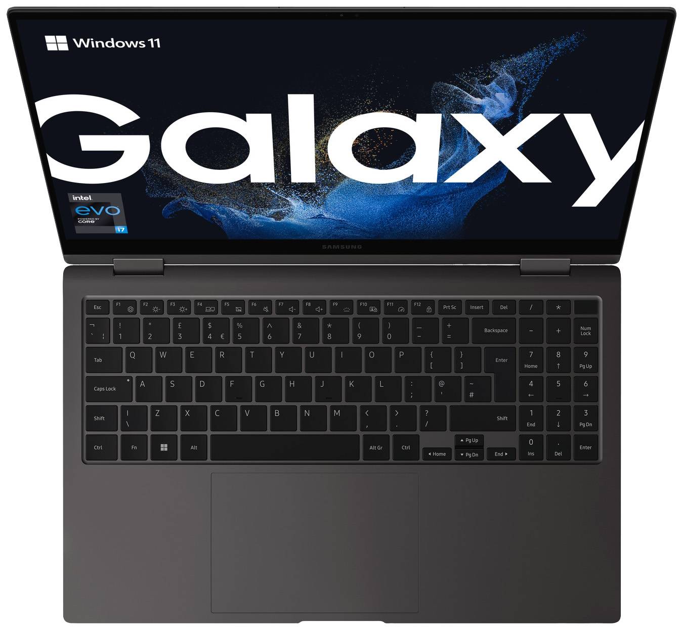 Samsung 2-in-1 Notebook / Tablet Galaxy Book2 Pro 360 NP930Q 39.6 cm (15.6 Zoll) Full HD Intel® Core™ i7 i7-1260P 16 GB RAM 512 GB SSD Deutsch, Q