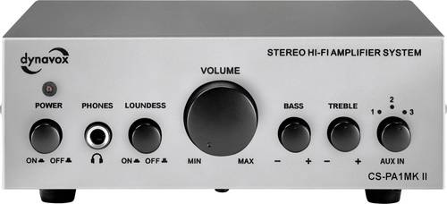 Dynavox Stereo-Verstärker x Silber
