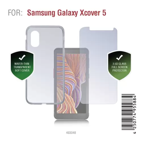 4Smarts 360° Protection Set Displayschutzglas Samsung Galaxy XCover 5 1 St. 493048 4Smarts 360° Protection Set Displayschutzglas Samsung Galaxy XCover 5 1 St. 493048