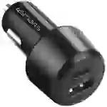 4Smarts 456260 USB Ladegerät 65 W, 18W 1x USB-C®, 1x USB-A USB PD, Quick Charge Schwarz KFZ, LKW Schnellladegerät 4Smarts 456260 USB Ladegerät 65 W, 18W 1x USB-C®, 1x USB-A USB PD, Quick Charge Schwarz KFZ, LKW Schnellladegerät