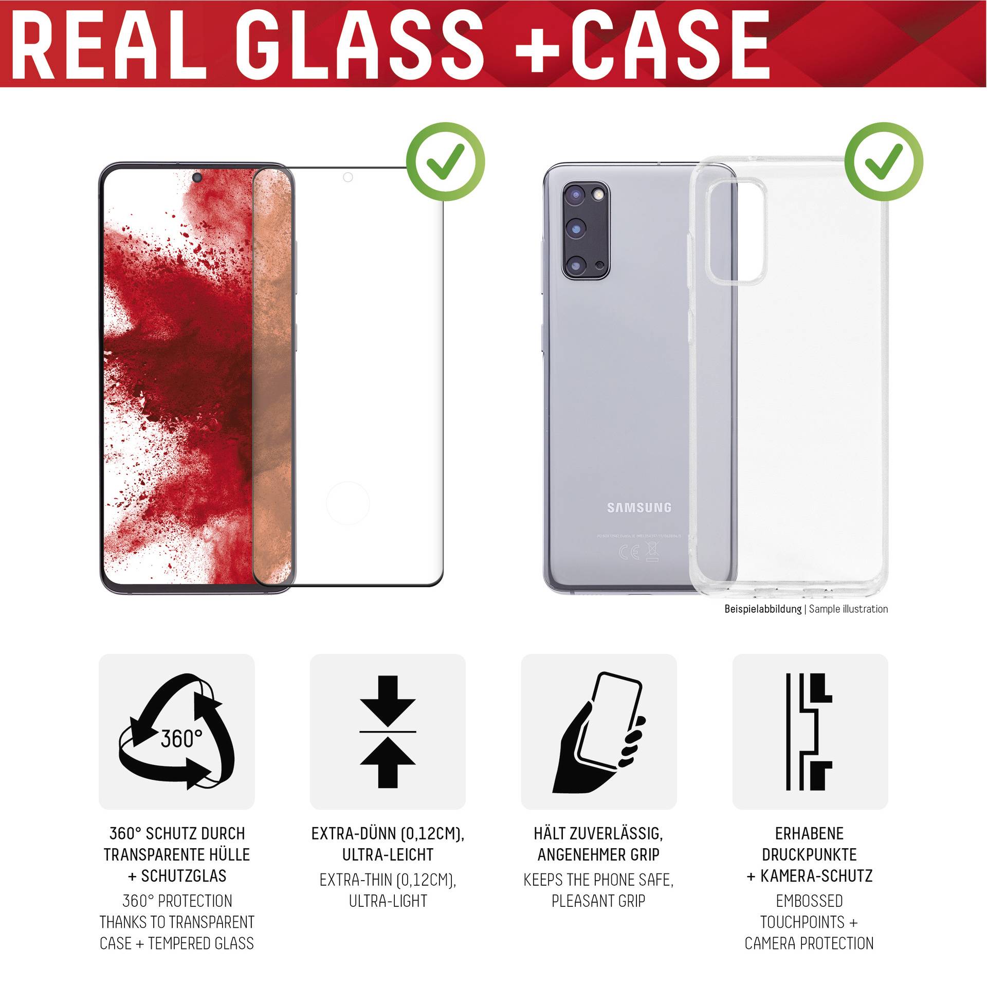 DISPLEX Real Displayschutzglas 1 St. 01583