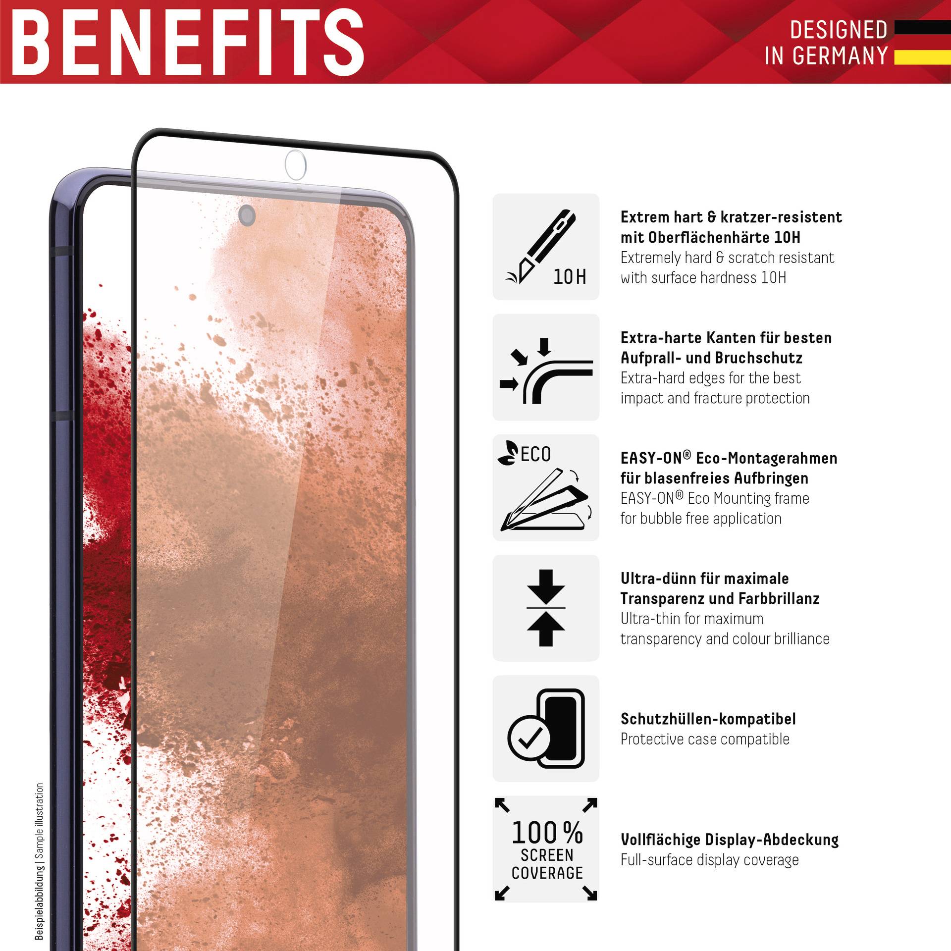DISPLEX Real Displayschutzglas 1 St. 01576