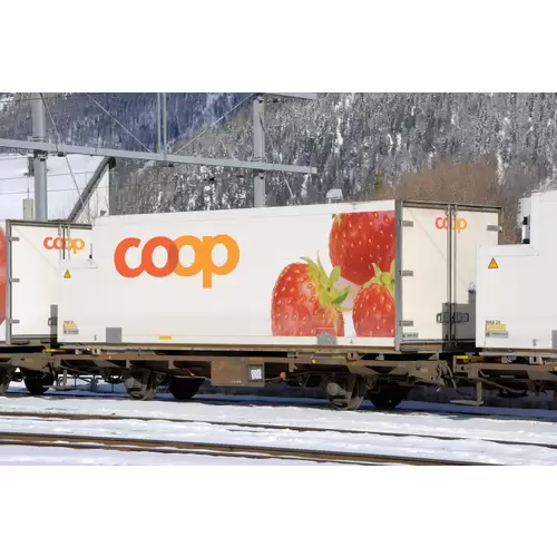 KATO 7074103 Container Coop Erdbeere WAB26 & Salat WAB30 KATO 7074103 Container Coop Erdbeere WAB26 & Salat WAB30