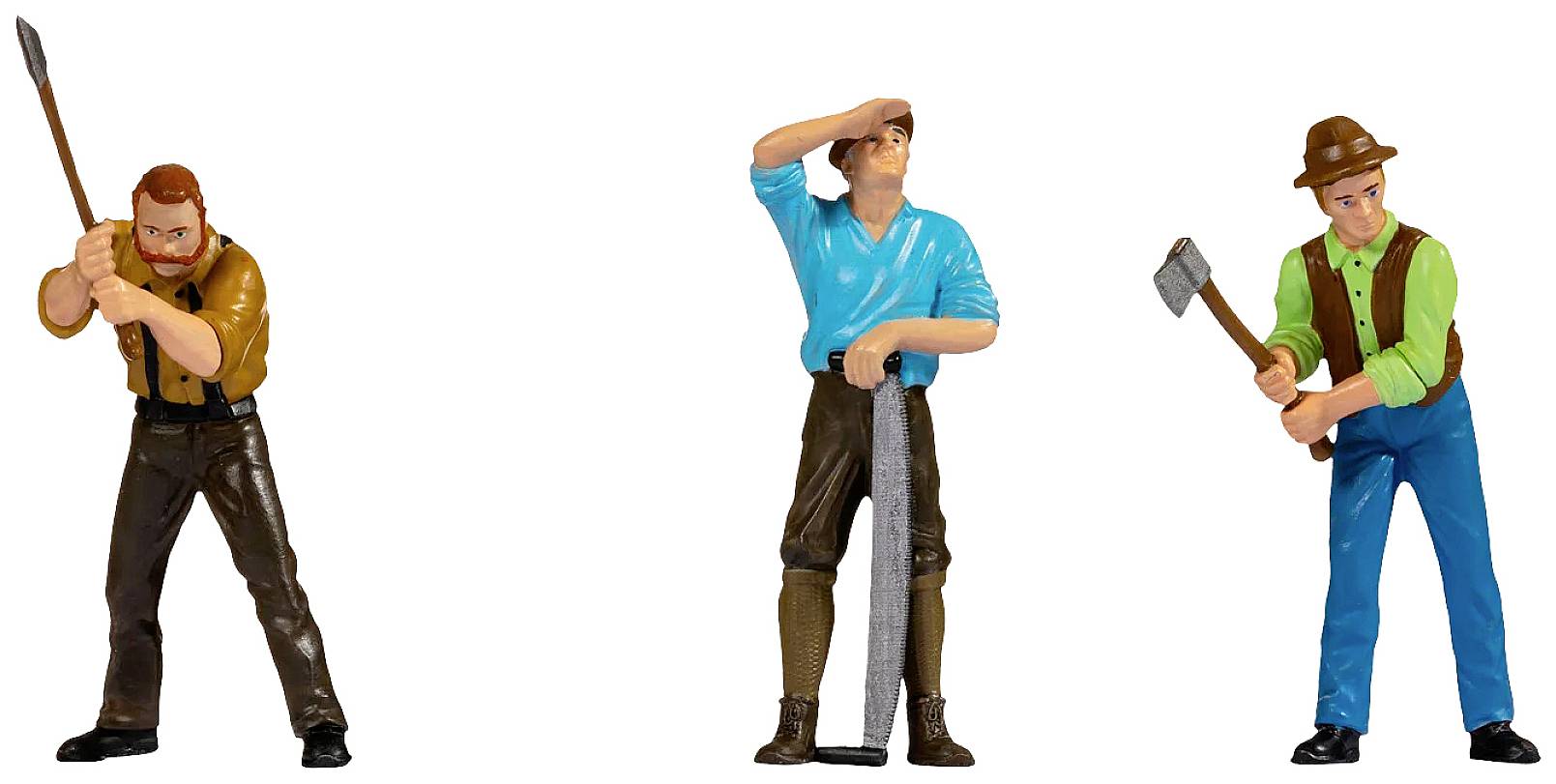 NOCH G Holzfäller Bemalt