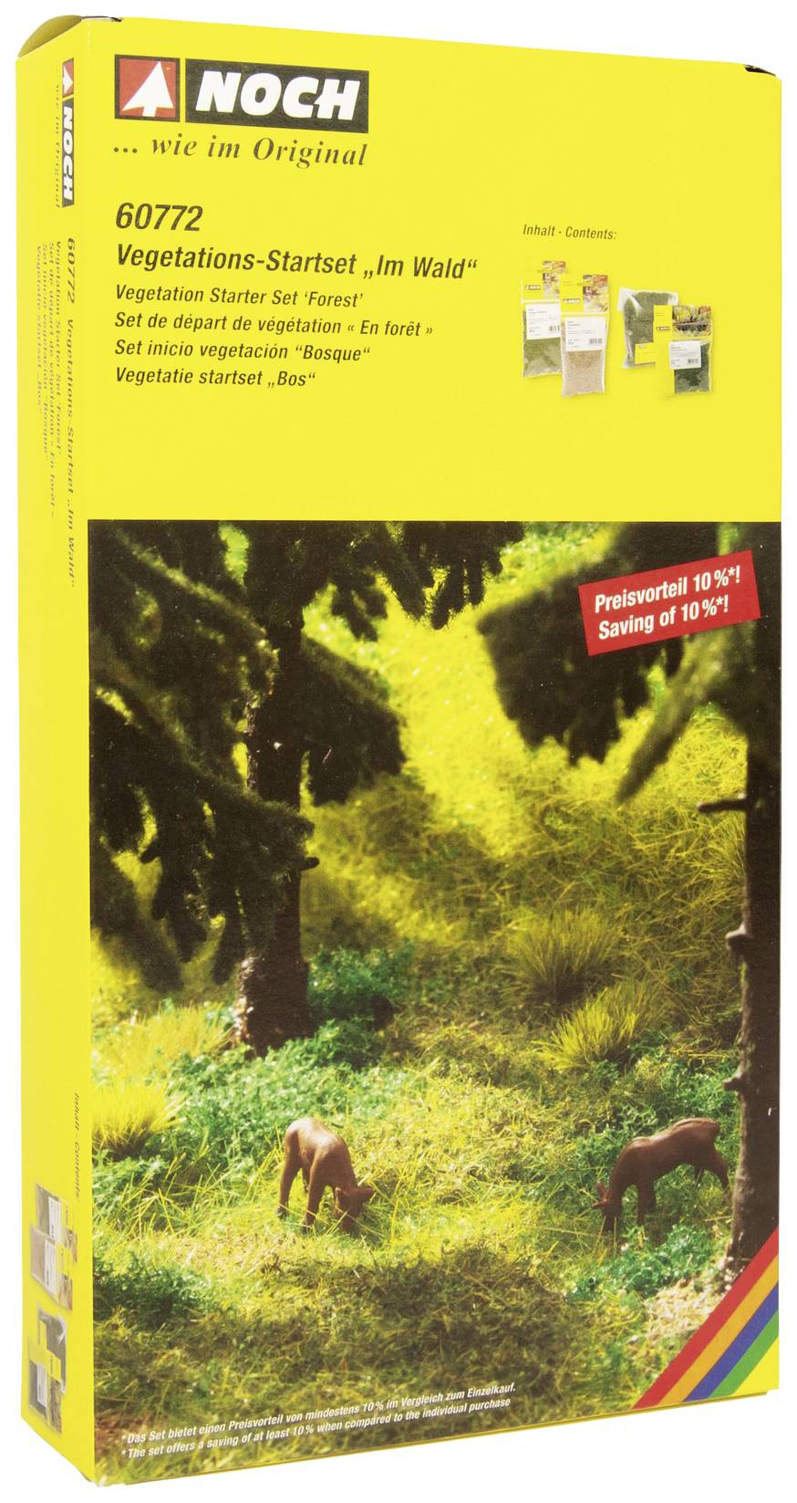 NOCH 60772 Bodengestaltungs-Set Waldboden