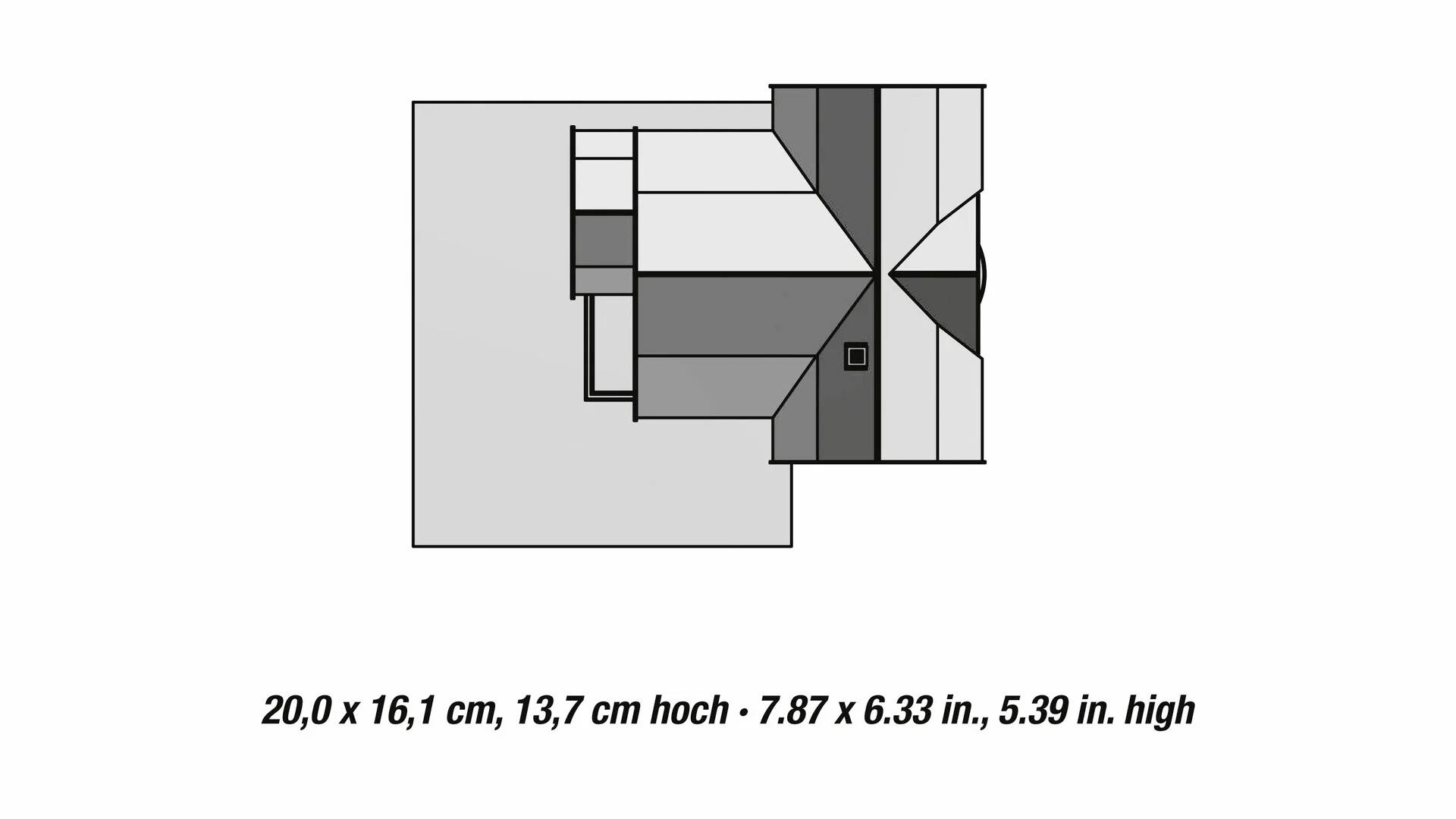 NOCH 66501 H0 Modegeschäft mit micro-motion Modeschau