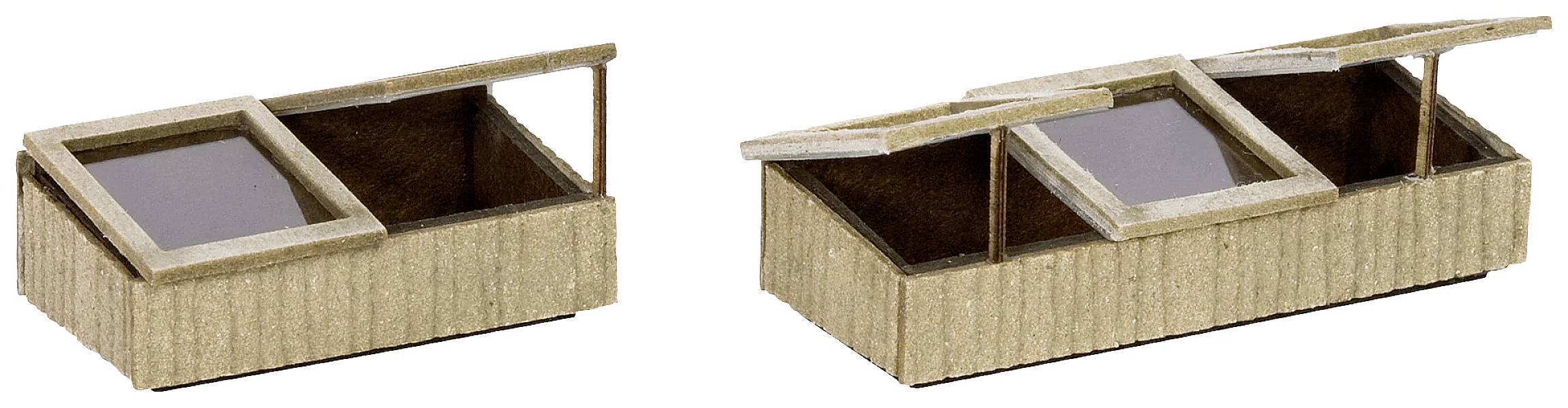 NOCH 66805 H0 Laser-Cut Deko-Set "Im Garten" Bausatz