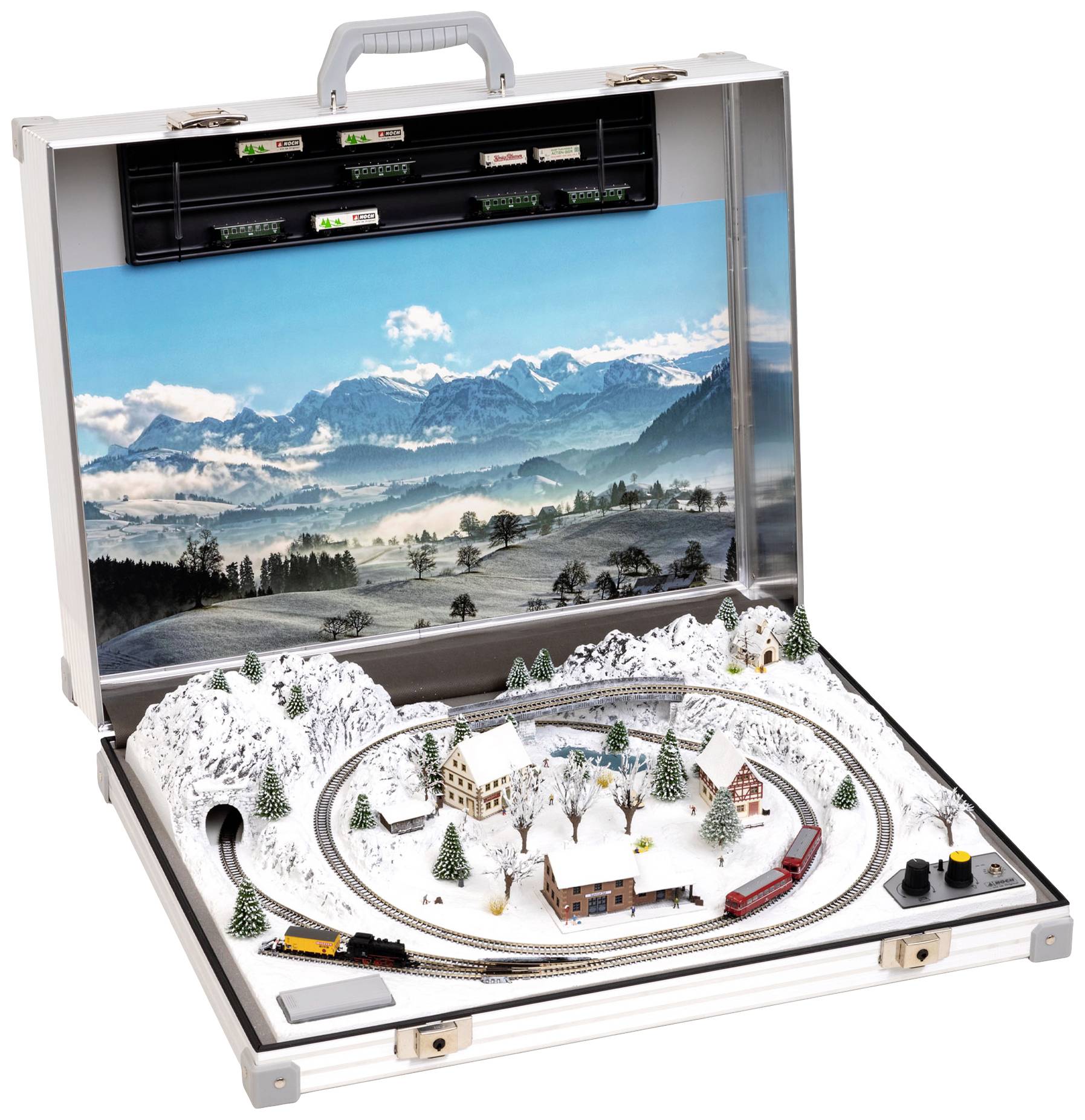 NOCH 88318 Z Modellbahnkoffer St. Anton Z Märklin miniclub Gleis