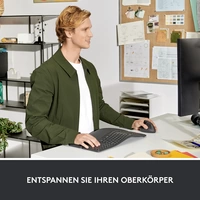 Logitech Lift Left Vertical Ergonomic Mouse Ergonomische Maus Bluetooth®, Funk Optisch Graphite 6 T Logitech Lift Left Vertical Ergonomic Mouse Ergonomische Maus Bluetooth®, Funk Optisch Graphite 6 T