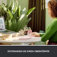 Logitech Lift Vertical Ergonomic Mouse Ergonomische Maus Bluetooth®, Funk Optisch Rose 6 Tasten 400 Logitech Lift Vertical Ergonomic Mouse Ergonomische Maus Bluetooth®, Funk Optisch Rose 6 Tasten 400