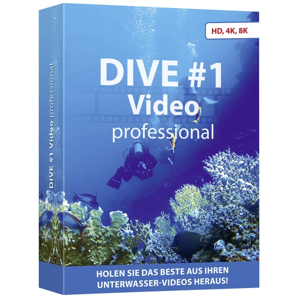 Markt & Technik DIVE 1 Video PRO Vollversion, 1 Lizenz Windows Bildbearbeitung Markt & Technik DIVE 1 Video PRO Vollversion, 1 Lizenz Windows Bildbearbeitung