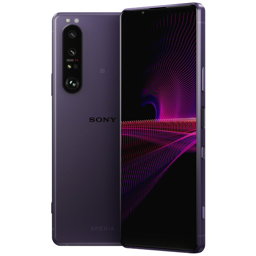 Sony Xperia 1 III 5G Smartphone 256GB 16.5cm (6.5 Zoll) Violett Android™ 11 Hybrid-Slot