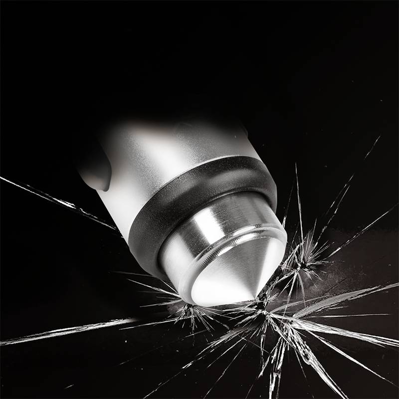 LogiLink USB Ladegerät 10.5W 2x USB-A Silber KFZ Nothammer-Funktion