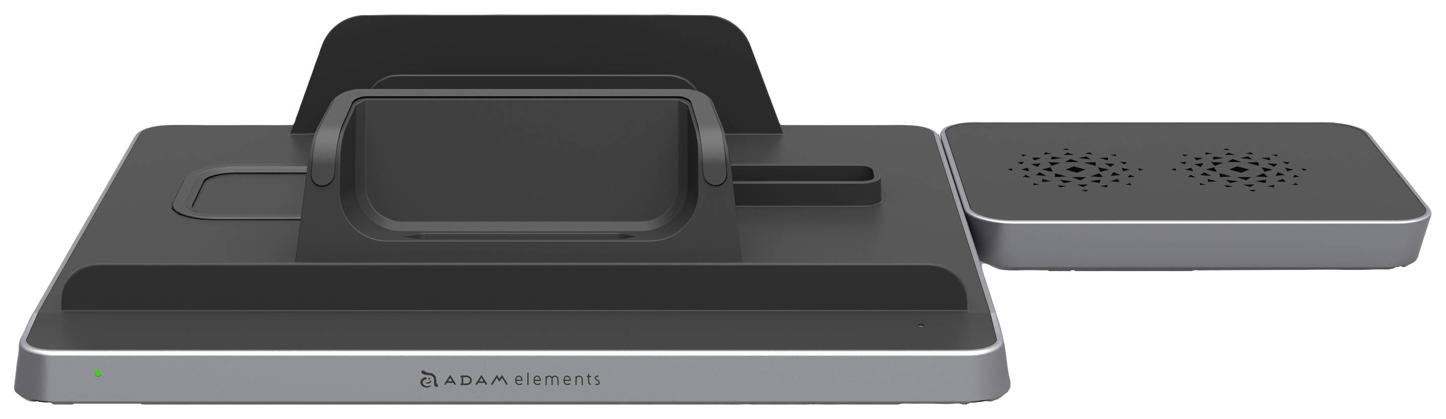 ADAM elements Induktions-Ladegerät Omnia Q5 5in1 APAADQ5OGBK Ausgänge Induktionslade-Standard Schwarz