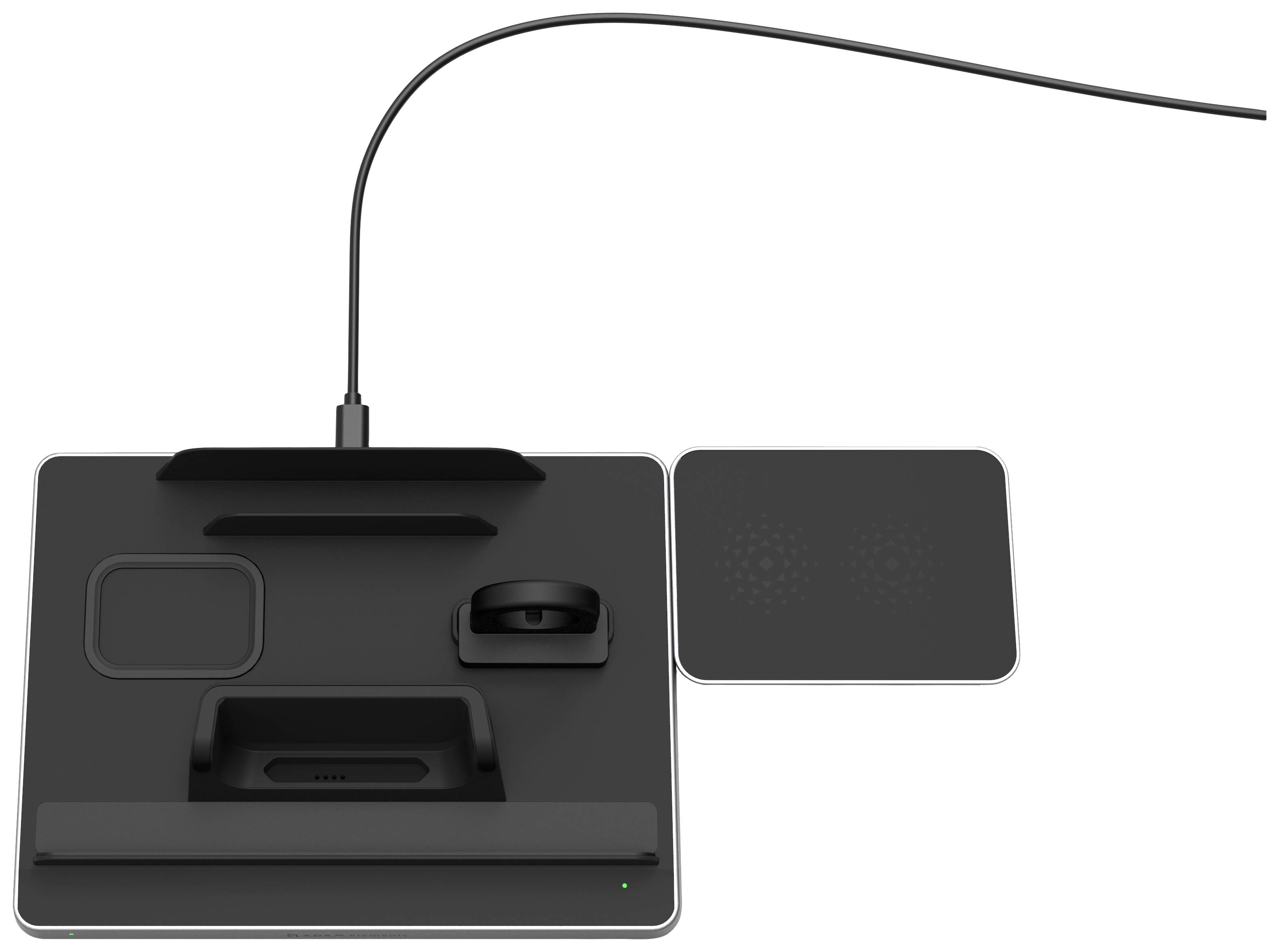 ADAM elements Induktions-Ladegerät Omnia Q5 5in1 APAADQ5OGBK Ausgänge Induktionslade-Standard Schwarz