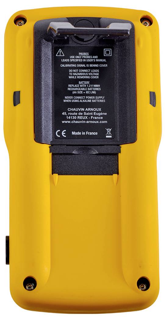 Chauvin Arnoux C.A 922 Hand-Oszilloskop 20 MHz 2-Kanal 2 GSa/s 2.5 kpts 9 Bit Handgerät, Multimeter