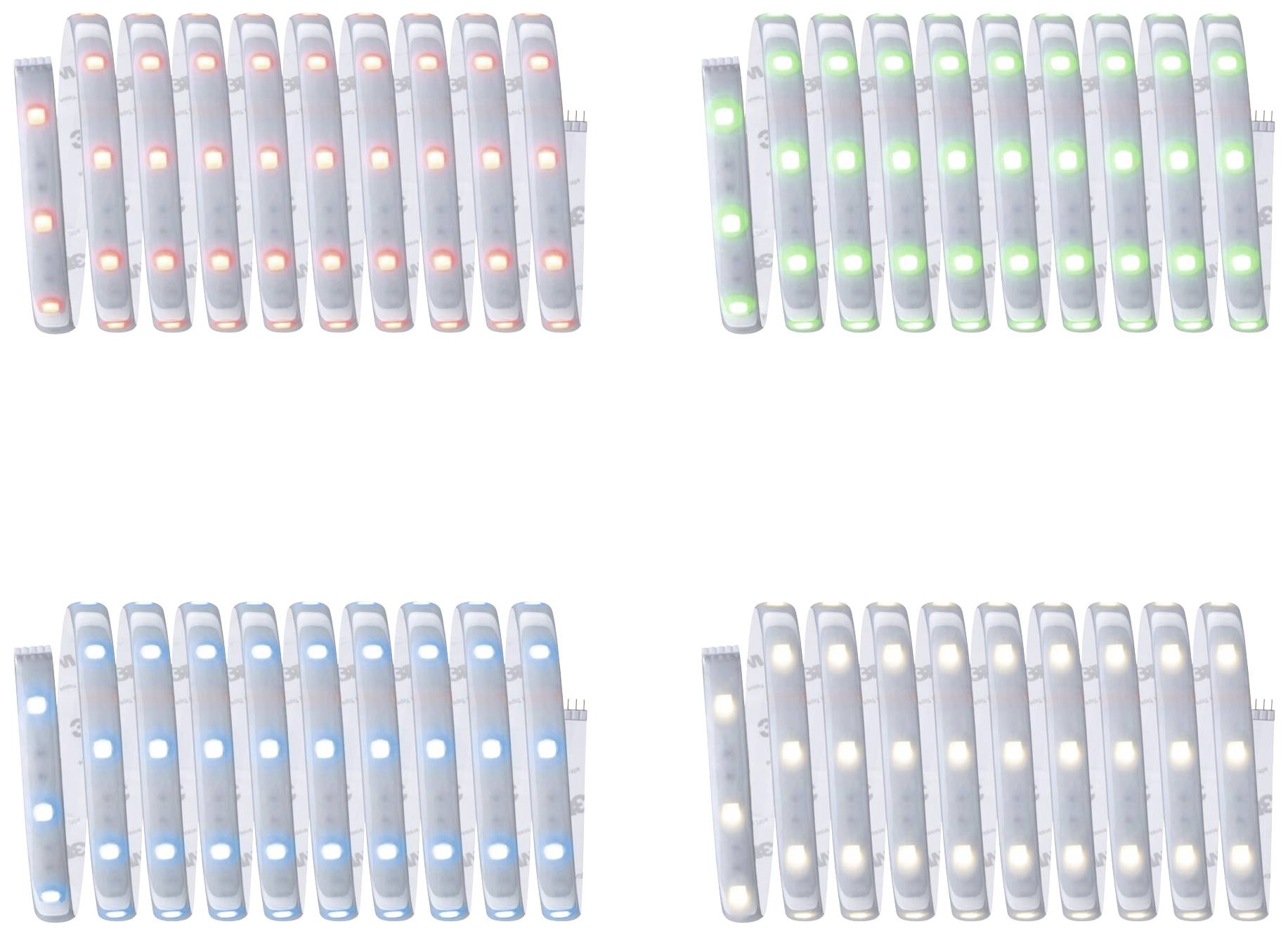 Paulmann 78866 LED-Streifen-Basisset mit Stecker 230V 3m RGBW 1 Set