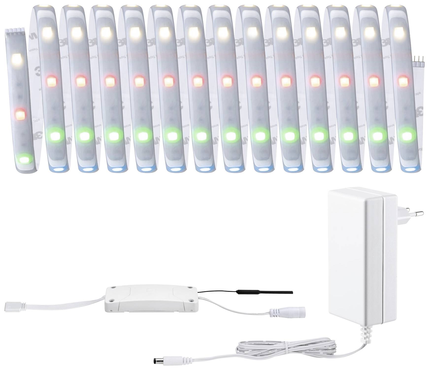 Paulmann 78867 LED-Streifen-Basisset mit Stecker 230V 5m RGBW 1 Set