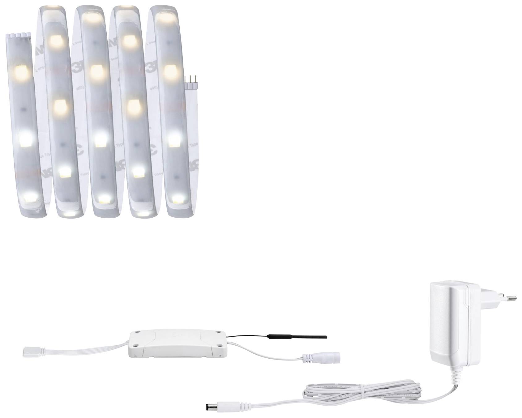 Paulmann 78868 LED-Streifen-Basisset mit Stecker 230V 1.5m Warmweiß 1 Set